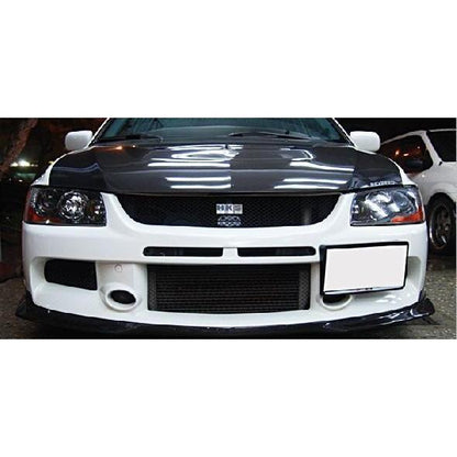 Rexpeed [06 Mitsubishi Evo 9] RA-Style Carbon Splitter - JDMuscleFront Wind SplitterREX R74