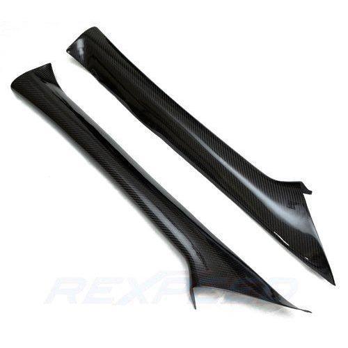 Rexpeed [15-21 WRX/STI] A Pillar Carbon Covers| REX G22 - JDMuscleInterior AccessoriesREX G22