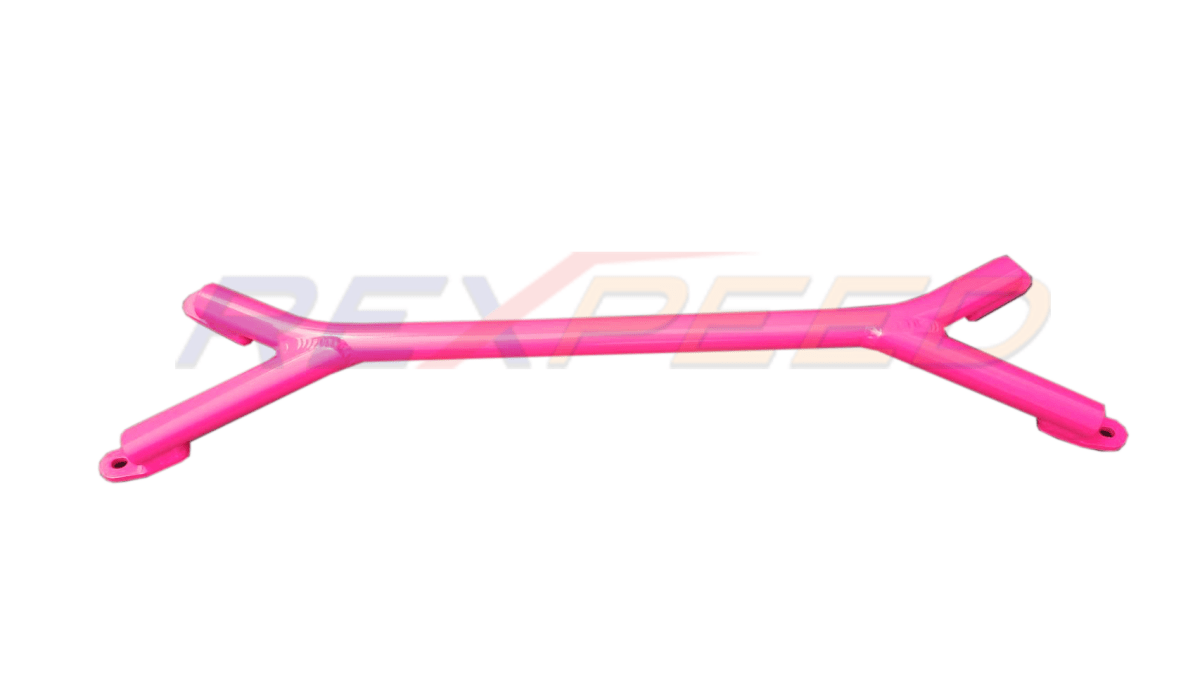 Rexpeed [15 - 21 WRX/STI] Powder Painting Aesthetics Front Brace Neon Pink | G65 - NP - JDMuscleFrame BracesG65-NP