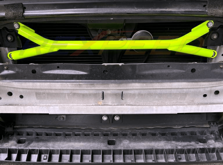 Rexpeed [15 - 21 WRX/STI] Powder Painting Aesthetics Front Brace Neon Yellow | G65 - NY - JDMuscleFrame BracesG65-NY