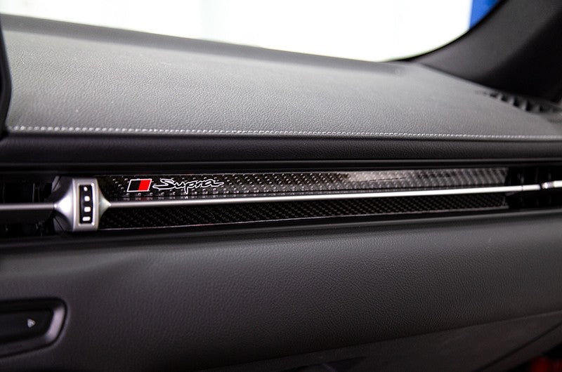 Rexpeed 20+ Supra A91 Passenger Side Cf Interior Badge | TS02 - JDMuscleInterior AccessoriesREXTS02