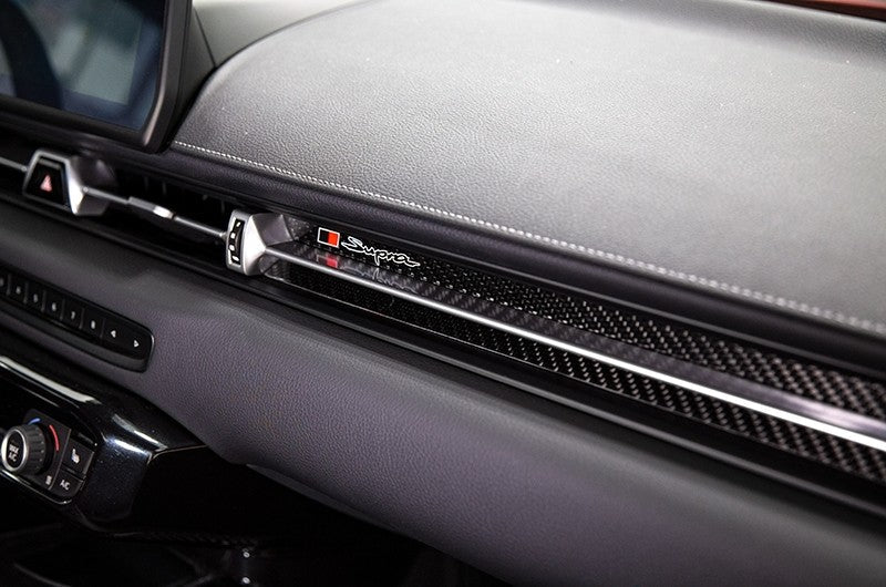 Rexpeed 20+ Supra A91 Passenger Side Cf Interior Badge | TS02 - JDMuscleInterior AccessoriesREXTS02