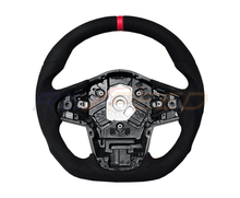 Rexpeed 2020+ Supra GR Black Suede Steering Wheel | TS71 - JDMuscleSteering WheelsYellowOrange