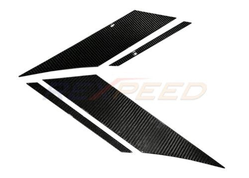 Rexpeed 2020+ Supra GR Carbon Fiber C - Pillar Decal | TS51 - JDMuscleStickers and VinylsTS51Gloss