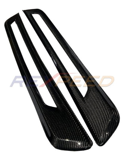 Rexpeed 2020+ Supra GR Carbon Fiber Door Sill Cover | Gloss | TS43 - JDMuscleExterior GarnishesTS43