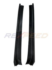 Rexpeed 2020+ Supra GR Carbon Fiber Door Sill Plate | Matte | TS75M - JDMuscleExterior GarnishesTS75M