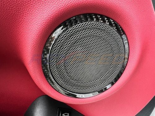 Rexpeed 2020+ Supra GR Carbon Fiber Door Speaker Trim | TS77 - JDMuscleTrim KitsTS77