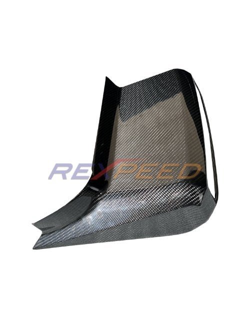 Rexpeed 2020+ Supra GR Dry Carbon Center Console Covers | 2pcs Gloss | TS63 - JDMuscleTrim KitsTS63