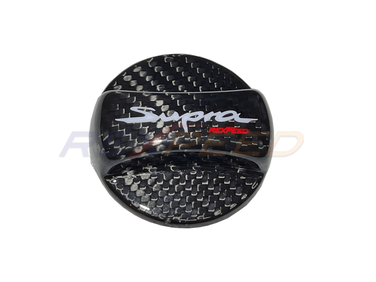 Rexpeed 2020+ Supra GR Dry Carbon Competition Cap Cover | TS69 | TS69M - JDMuscleExterior GarnishesTS69MMatte Finish
