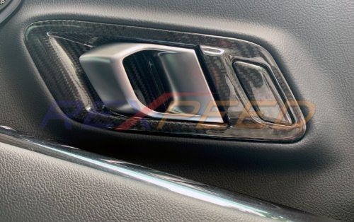 Rexpeed 2020+ Supra GR Dry Carbon Inner Door Handle Cover | TS30 / TS30M - JDMuscleInterior AccessoriesTS30Gloss
