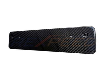 Rexpeed 2020+ Supra GR Dry Carbon License Plate Bracket | TS66 | TS66M - JDMuscleLicense Plate Relocation KitsTS66Gloss Black