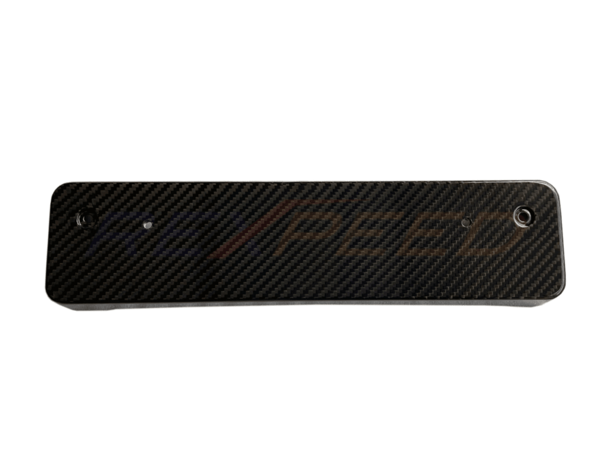 Rexpeed 2020+ Supra GR Dry Carbon License Plate Bracket | TS66 | TS66M - JDMuscleLicense Plate Relocation KitsTS66Gloss Black