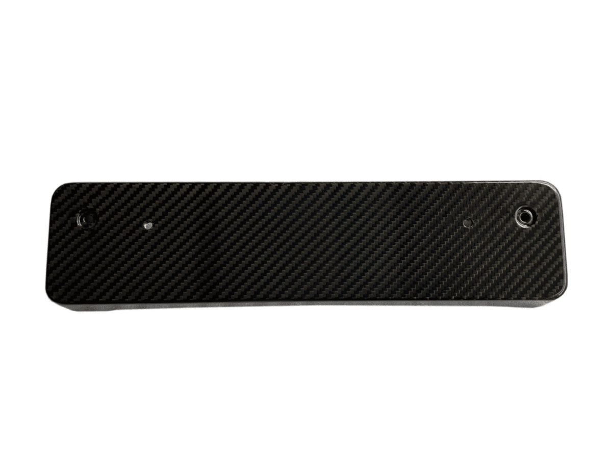 Rexpeed 2020+ Supra GR Dry Carbon License Plate Bracket | TS66 | TS66M - JDMuscleLicense Plate Relocation KitsTS66Gloss Black