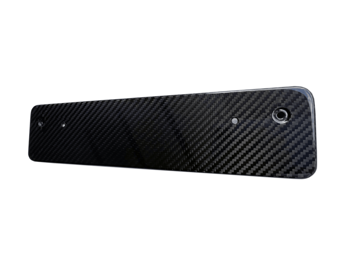 Rexpeed 2020+ Supra GR Dry Carbon License Plate Bracket | TS66 | TS66M - JDMuscleLicense Plate Relocation KitsTS66Gloss Black