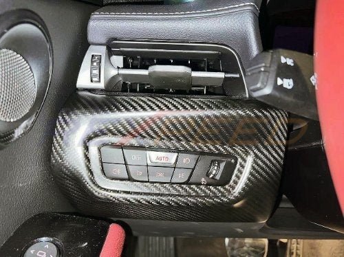 Rexpeed 2020+ Supra GR Dry Carbon Light Button Trim | Matte | TS101M - JDMuscleTrim KitsTS101M