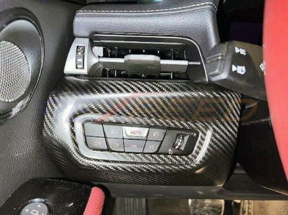 Rexpeed 2020+ Supra GR Dry Carbon Light Button Trim | Matte | TS101M - JDMuscleTrim KitsTS101M