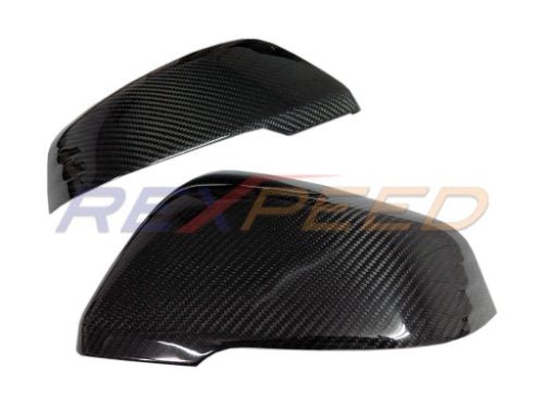 Rexpeed 2020+ Supra GR Dry Carbon Mirror Cap Full Replacements | TS36 / TS36M - JDMuscleAftermarket MirrorsTS36Gloss