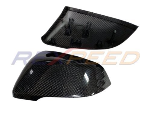Rexpeed 2020+ Supra GR Dry Carbon Mirror Cap Full Replacements | TS36 / TS36M - JDMuscleAftermarket MirrorsTS36Gloss