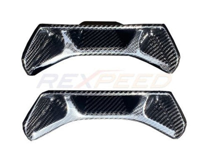 Rexpeed 2020+ Supra GR Dry Carbon Seat Delete Insert Cover Set | TS46 / TS46M - JDMuscleInterior AccessoriesTS46Gloss