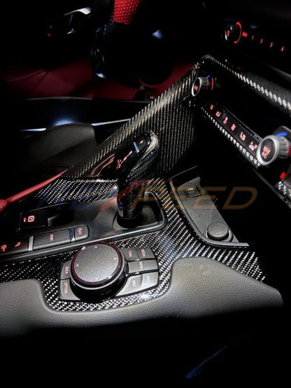Rexpeed 2020+ Supra GR Dry Carbon Shift Knob Cover | TS58 - JDMuscleShift KnobsTS58