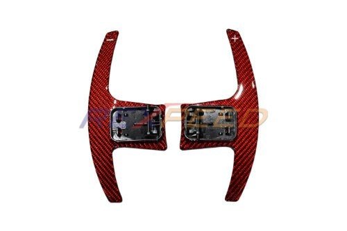 Rexpeed 2020+ Supra GR Dry Carbon Steering Wheels Shift Paddles Full Replacement | TS39 / TS39R - JDMuscleInterior AccessoriesTS39Black