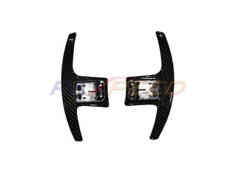 Rexpeed 2020+ Supra GR Dry Carbon Steering Wheels Shift Paddles Full Replacement | TS39 / TS39R - JDMuscleInterior AccessoriesTS39Black