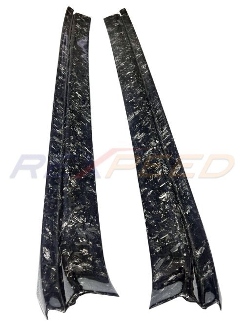 Rexpeed 2020+ Supra GR Forged Carbon Door Sill Plate | Matte | TS75FCM - JDMuscleExterior GarnishesTS75FCM