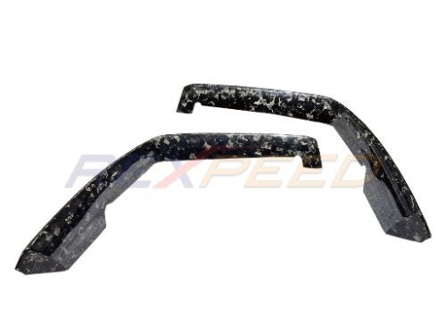 Rexpeed 2020+ Supra GR Forged Carbon Front Side Bumper Covers | Matte | TS83FCM - JDMuscleBumper CoversTS83FCM
