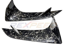Rexpeed 2020+ Supra GR Forged Carbon Lower Front Bumper Covers | Gloss | TS82FC - JDMuscleBumper CoversTS82FC