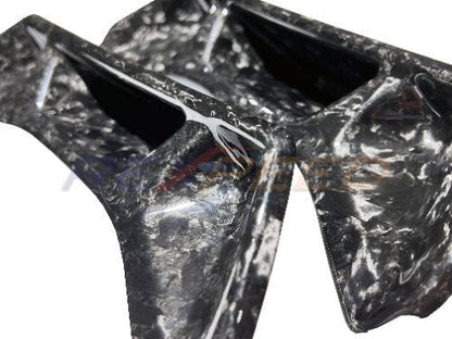 Rexpeed 2020+ Supra GR Forged Carbon Seat Delete Insert Cover Set | Gloss | TS46FC - JDMuscleInterior AccessoriesTS46FC