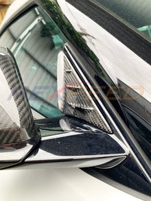 Rexpeed 2020+ Supra GR V1 Carbon Fiber Anti-Buffeting Wind Deflectors | TS21 / TS21M - JDMuscleExterior GarnishesTS21Gloss