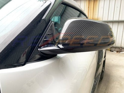 Rexpeed 2020+ Supra GR V1 Carbon Fiber Anti-Buffeting Wind Deflectors | TS21 / TS21M - JDMuscleExterior GarnishesTS21Gloss