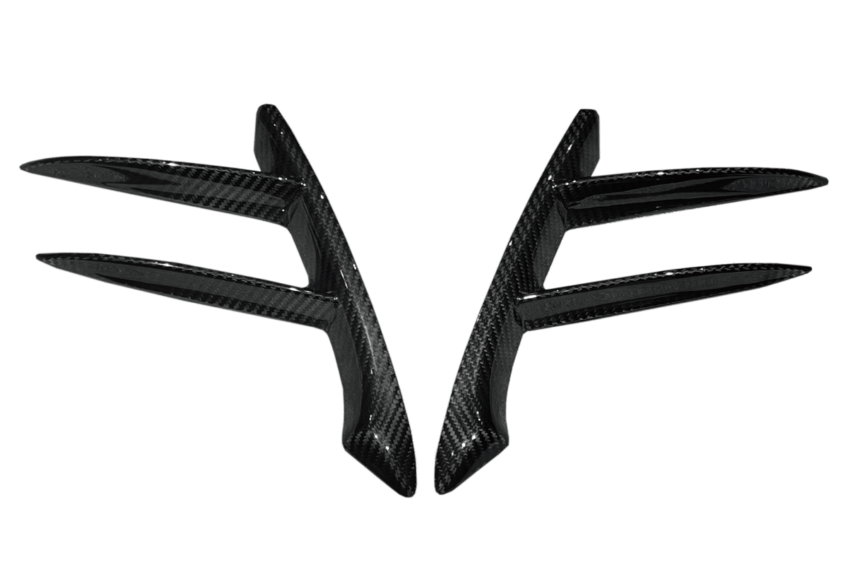 Rexpeed 2020+ Supra GR V1 Carbon Fiber Rear Canards | TS103 - JDMuscleCanardsTS103