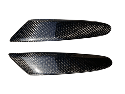 Rexpeed 2020+ Supra GR V2 Carbon Fiber Bonnet Ducts Replacement | TS67 | TS67M - JDMuscleDuctsTS67Gloss Black