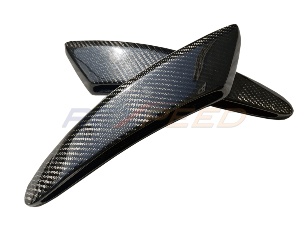 Rexpeed 2020+ Supra GR V2 Carbon Fiber Bonnet Ducts Replacement | TS67 | TS67M - JDMuscleDuctsTS67Gloss Black