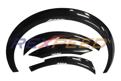Rexpeed 2020+ Supra GR V2 Carbon Fiber Fender Trim Kit | Gloss | TS13 - JDMuscleTrim KitsTS13