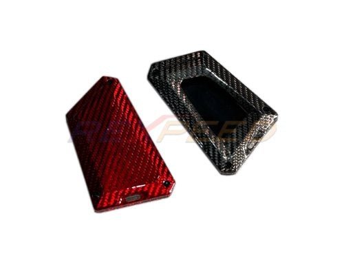Rexpeed 2020+ Supra GR V2 Carbon Fiber Key Fob Cover | Red | TS53R - JDMuscleKey Chains and LanyardsTS53R