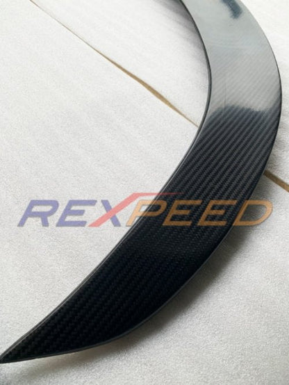 Rexpeed 2020+ Supra GR V2 Carbon Fiber Spoiler | TS12 / TS12M - JDMuscleSpoilers and WingsTS12Gloss