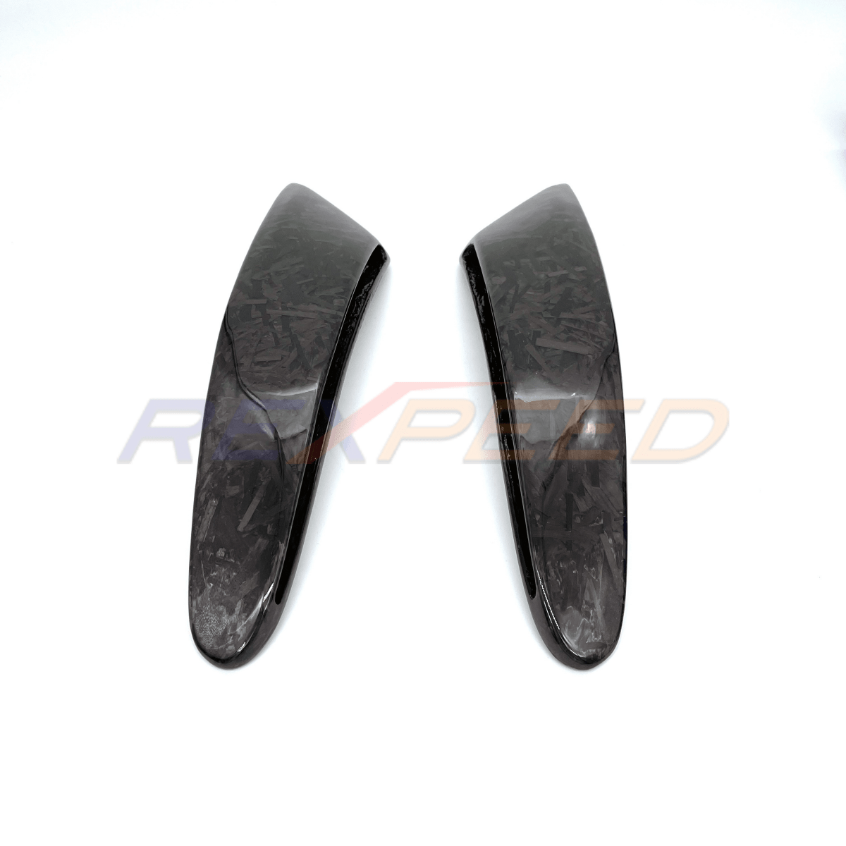 Rexpeed 2020+ Supra GR V2 Forged Carbon Bonnet Ducts Replacement | Gloss | TS67FC - JDMuscleDuctsTS67FC