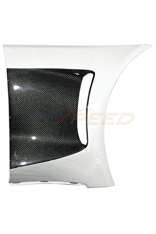 Rexpeed 2020+ Supra GR V2 Paint + Carbon Front Fender Duct Panel | TS50 / TS50M - JDMuscleExterior GarnishesGlossWhite Metallic (D01)