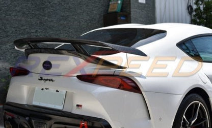 Rexpeed 2020+ Supra GR V3 Forged Carbon Rear Wing | TS29FC / TS29FCM - JDMuscleSpoilers and WingsTS29FCGloss