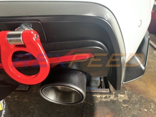 Rexpeed 2021+ Supra GR Stainless Steel Front + Mid Pipe + Muffler + Dry Carbon Tips | TS17 - 21+ - JDMuscleCat Back Exhaust SystemTS17-21+