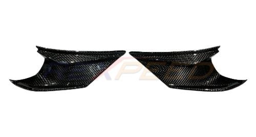Rexpeed 2022+ BRZ Dry Carbon Front Bumper Lower Side Cover | for NO LED liner model only. | FR97 - JDMuscleBumper CoversFR97