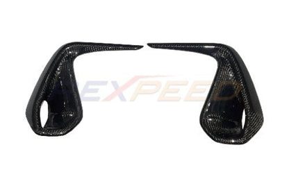 Rexpeed 2022+ BRZ Dry Carbon Front Side Duct Cover | for NO LED light model only. | FR96 - JDMuscleDuctsFR96