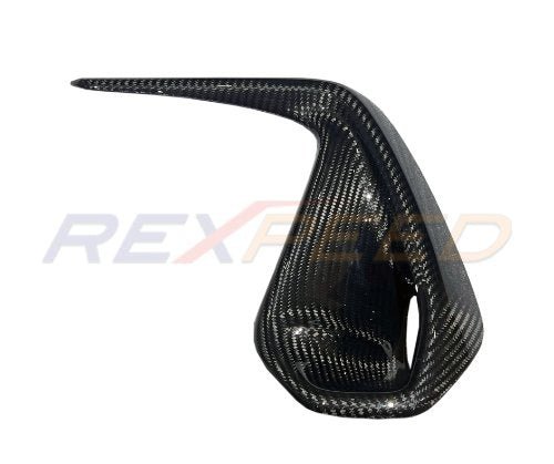 Rexpeed 2022+ BRZ Dry Carbon Front Side Duct Cover | for NO LED light model only. | FR96 - JDMuscleDuctsFR96