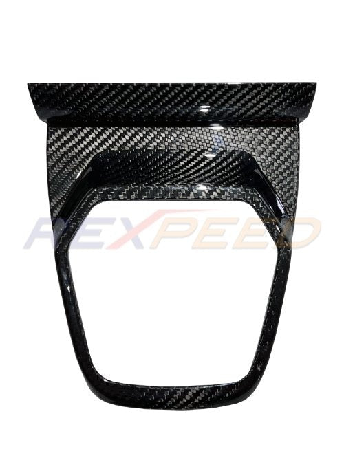 Rexpeed 2022+ GR86 / BRZ AT Dry Carbon Shift Trim Cover | Gloss | FR68 - JDMuscleTrim KitsFR68