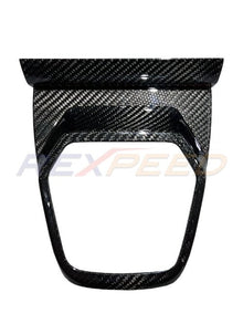 Rexpeed 2022+ GR86 / BRZ AT Dry Carbon Shift Trim Cover | Gloss | FR68 - JDMuscleTrim KitsFR68