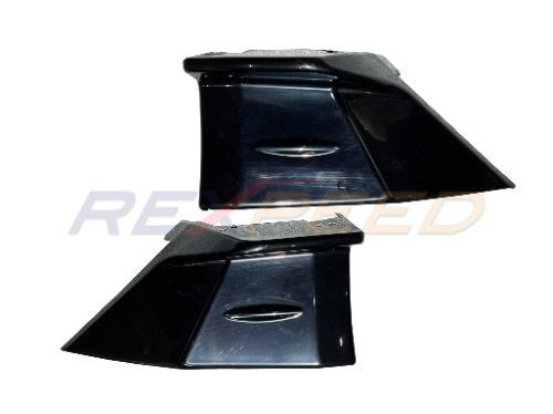 Rexpeed 2022+ GR86 / BRZ STI Style ABS Rear Bumper Extensions | FR65 - JDMuscleBumpersFR65