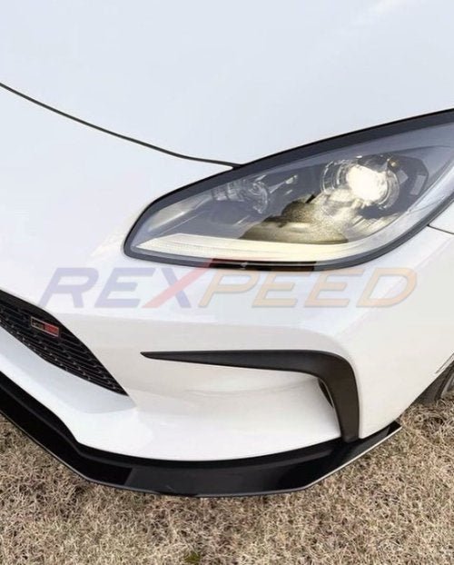 Rexpeed 2022+ GR86 / BRZ V2 Carbon Fiber Splitter | FR76 - JDMuscleFront Wind SplitterFR76