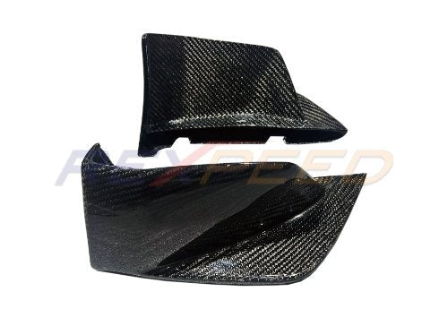 Rexpeed 2022+ GR86 / BRZ V5 Carbon Fiber Rear Side Spats | FR119 - JDMuscleExterior GarnishesFR119